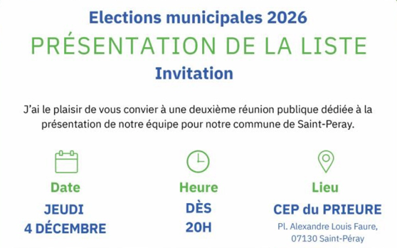 Réunion public 16 octobre 2025